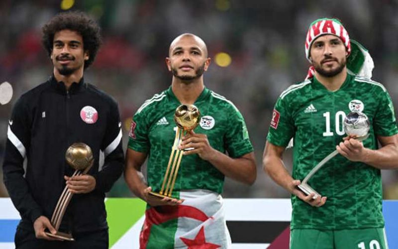 منتخب الجزائر يسيطر على الجوائز الفردية في بطولة كأس العرب